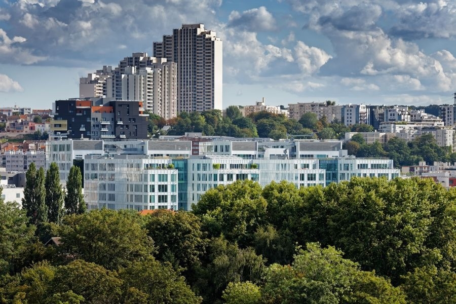 Vue sur la Seine depuis Issy-les-Moulineaux.